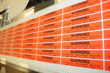 Customized Safety Decals