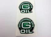 G Oil Decal