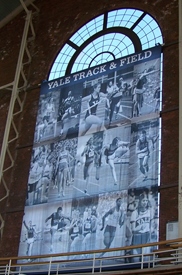 Yale Track and Field Banner Sign